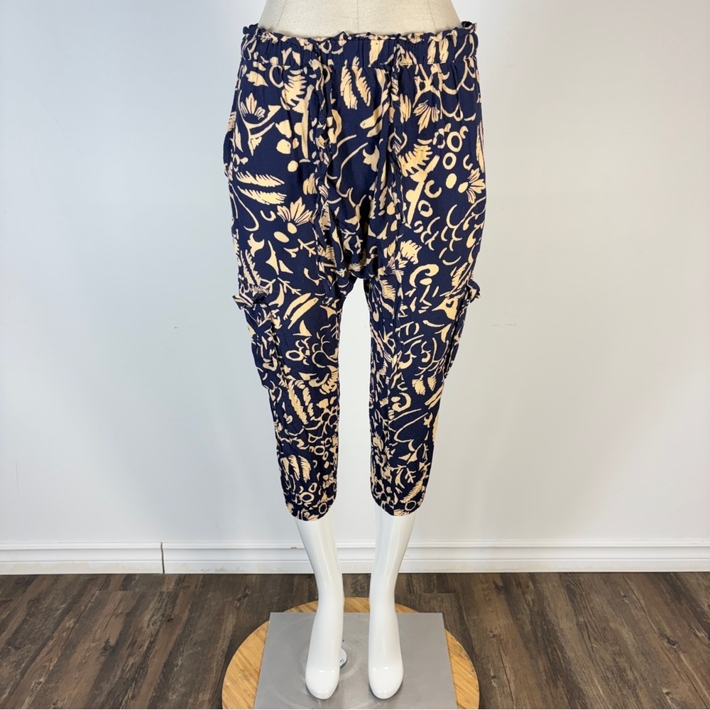 Hei Hei Floral Patterned Women's Capris S